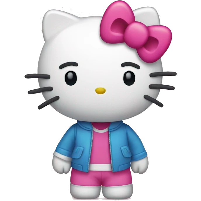 Hello kitty emoji