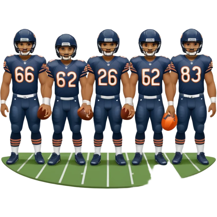 Chicago bears emoji