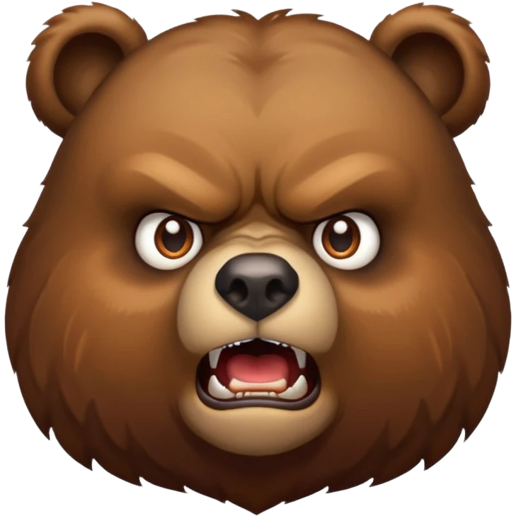 Urso palavrão  emoji
