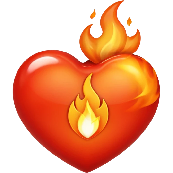 🖤+❤️‍🔥 emoji