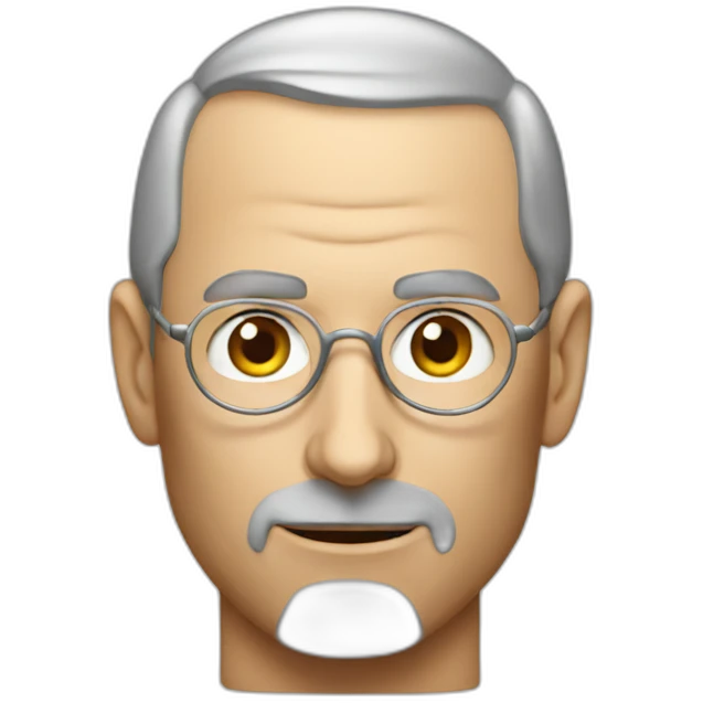 steve jobs head emoji emoji