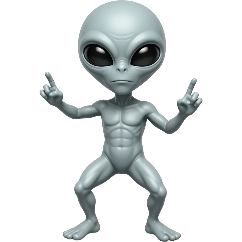 alien danceing emoji