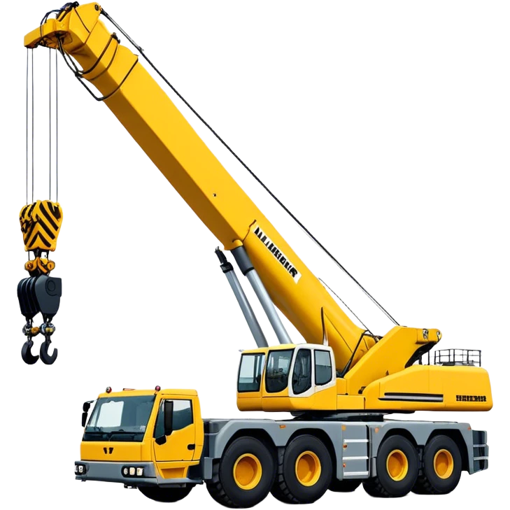 Crane - Liebherr LTM 1200-5.1 (Model Year: 2022) (Iconic colour: Yellow) emoji