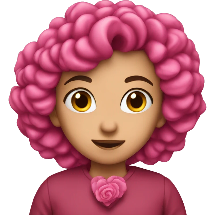 Rosa heart emoji