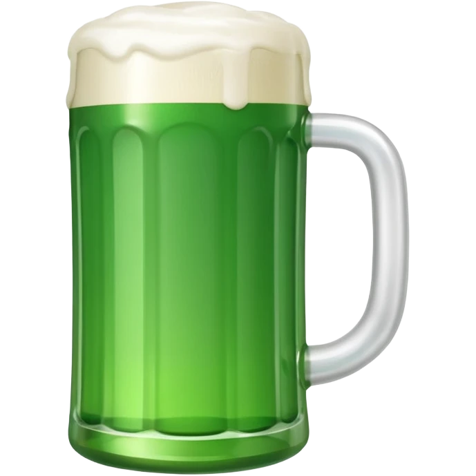 green beer toy emoji