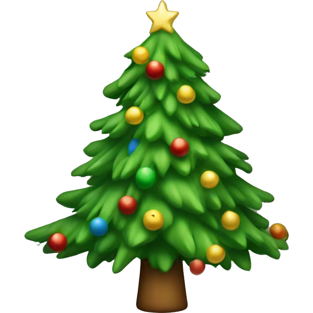 Christmas tree emoji