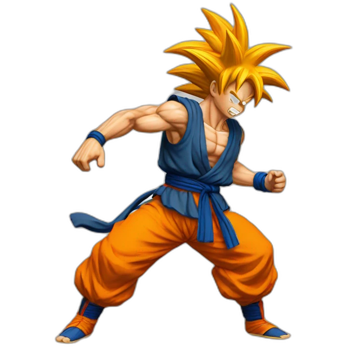 dancing goku emoji