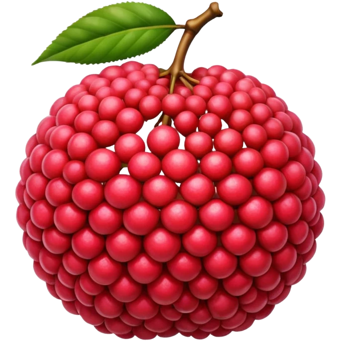Lychee emoji