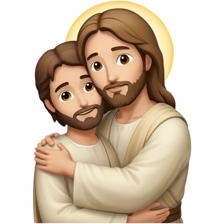 Jesus Hugging Me emoji