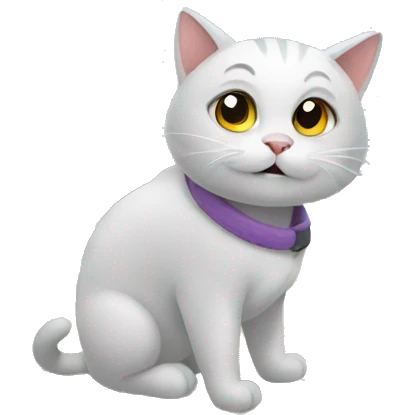 Cat at the gym emoji