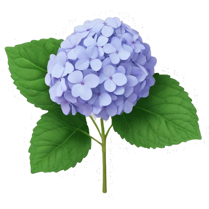 Hydrangea emoji