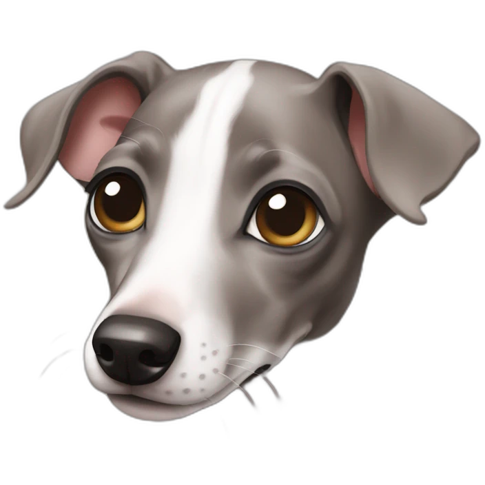 italian greyhound puppy emoji