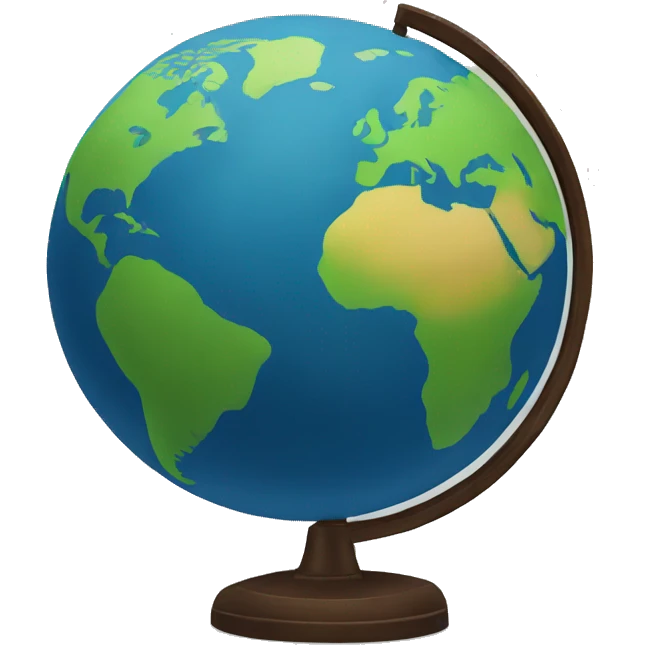 beinge globe  emoji