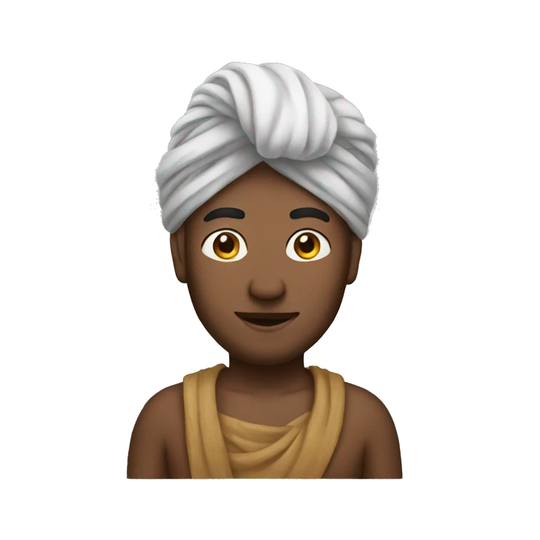 Man with turban emoji