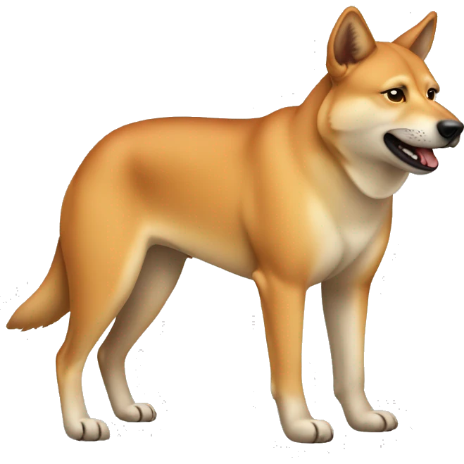fat dingo female emoji