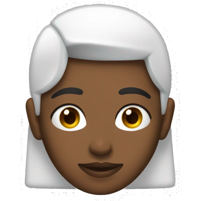 Plucking eyebrows emoji