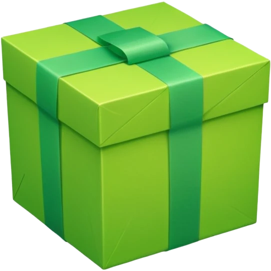 box completely covered and wrapped in many layers of light green tape emoji