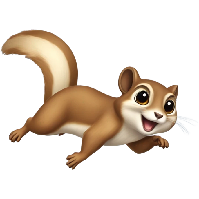 Flying squirrel emoji