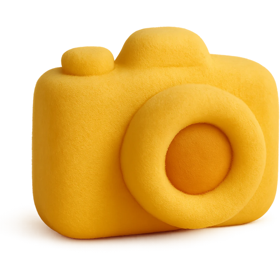 yellow camera emoji