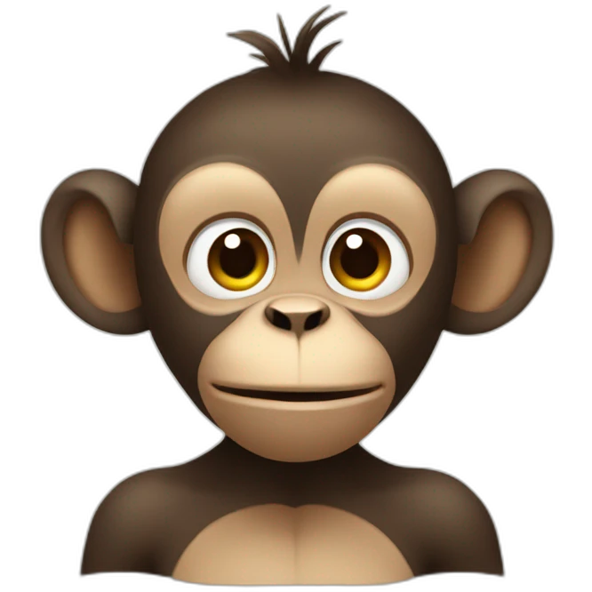 monkey stopping its ears emoji