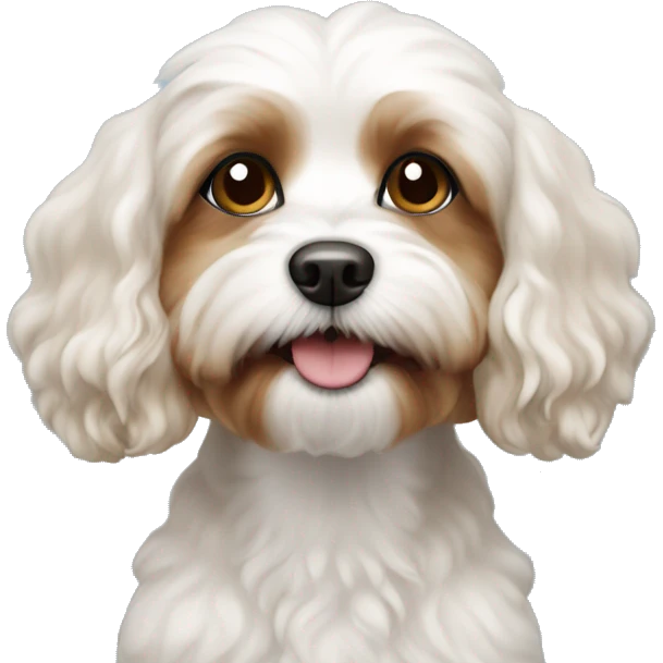 cavachon dog emoji