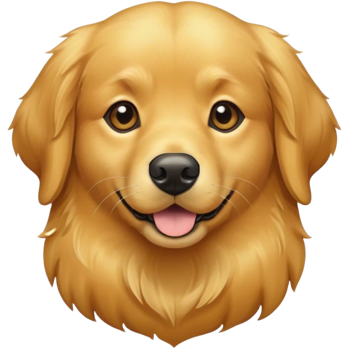 Golden retriever  emoji