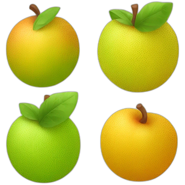 Panier de fruit emoji