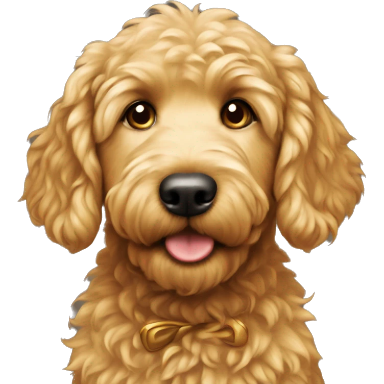 Pinocchio golden doodle emoji