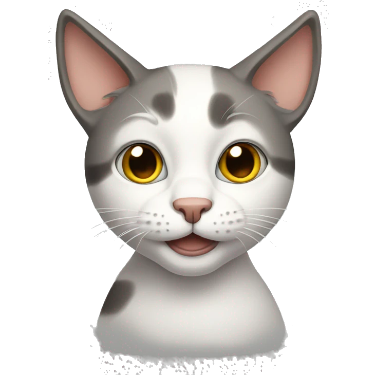 Cartoon cat emoji