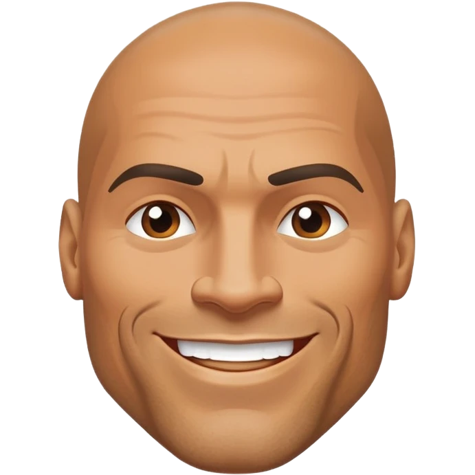 The rock wwe emoji