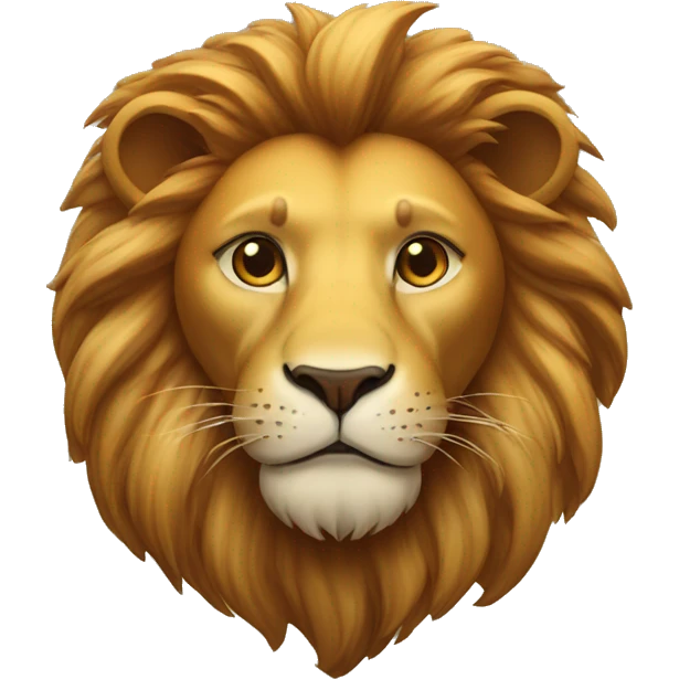 lion with heart emoji