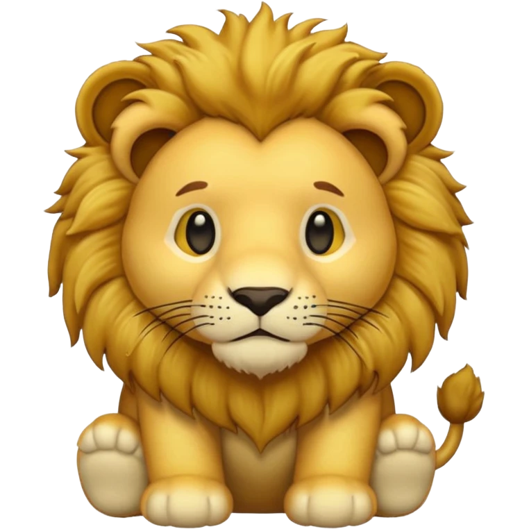 lion stuffed animal emoji