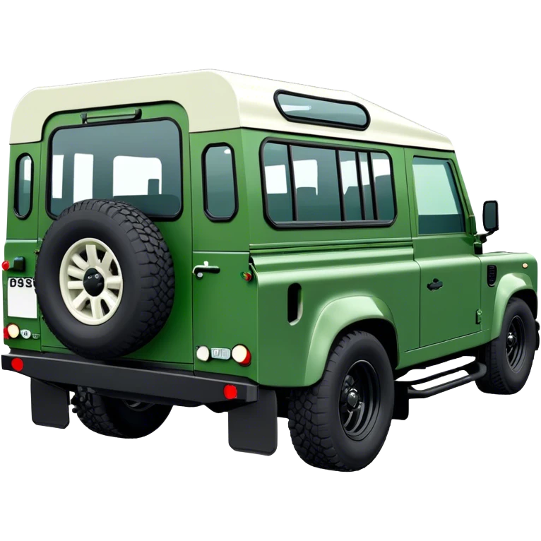 Land Rover Defender - Land Rover (Model Year: 2022) (Iconic colour: Green) emoji