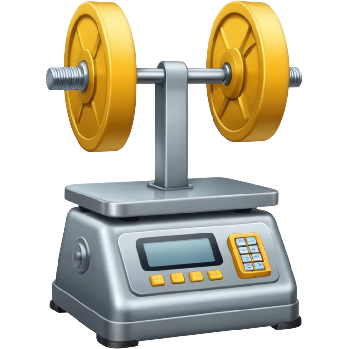 aparelhos academia peso emoji