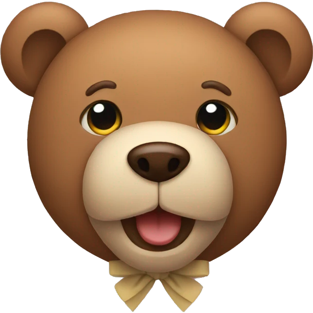 teddy plush emoji