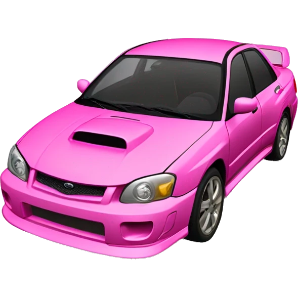 pink 2004 wrx impreza  emoji