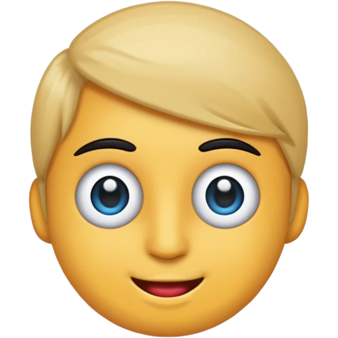 Yuvarlak bir TikTok mavi tik emojisi emoji