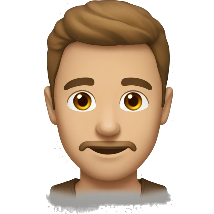 коричневый пудель emoji