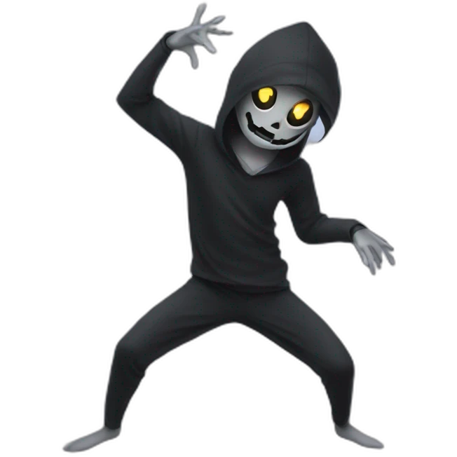 spooky dance emoji