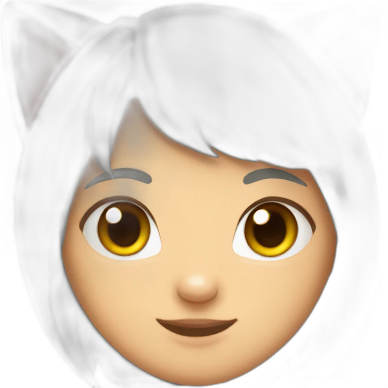 cute cat ears emoji