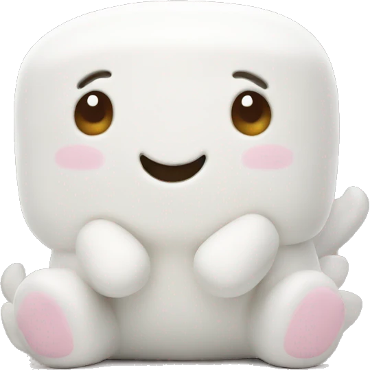 Marshmallow jellycat  emoji
