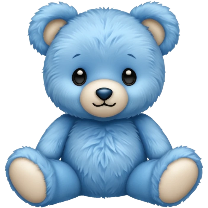 Blue Teddy  emoji