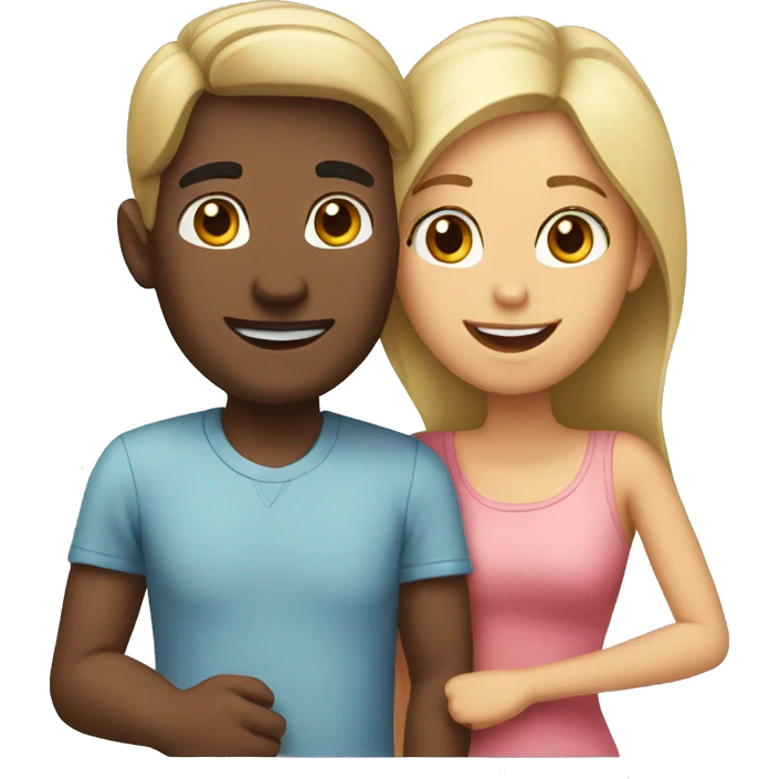 Loving couple emoji