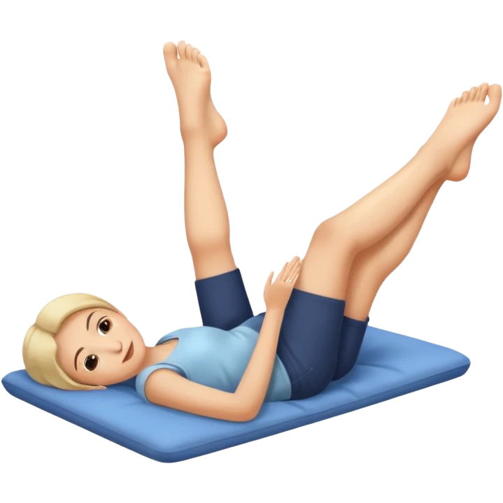 Kicking my feet up emoji