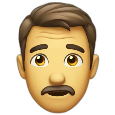 confused smirk emoji