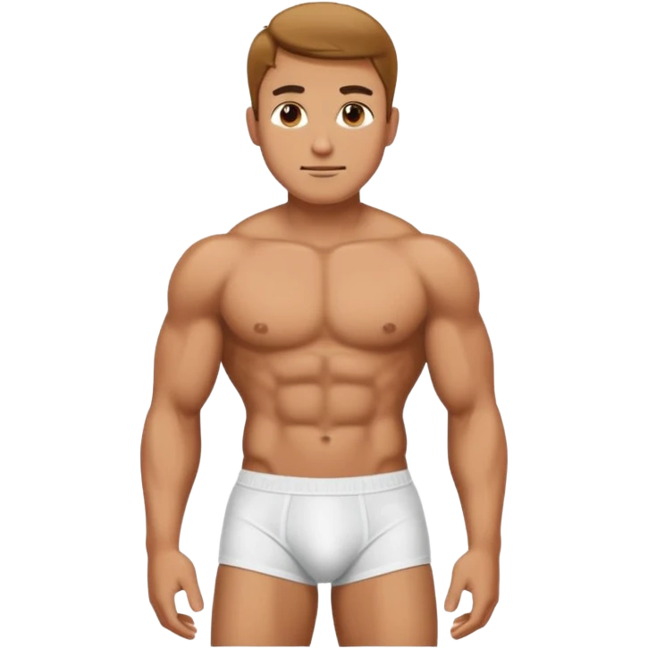 man with briefs emoji