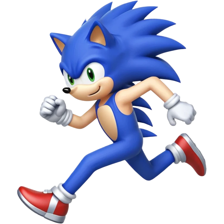 Sonic the hedgehog emoji