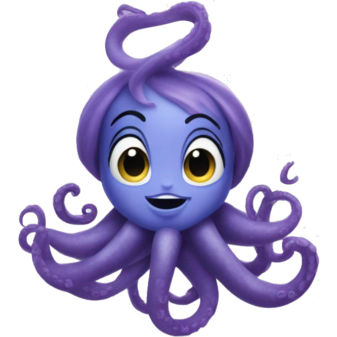 disney ursula tentacles emoji