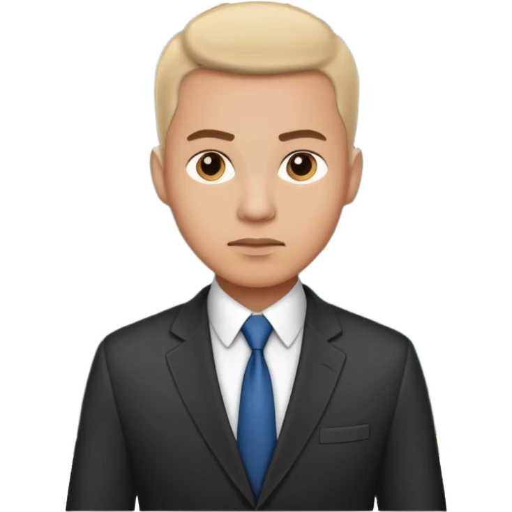 business man day strategy on board emoji