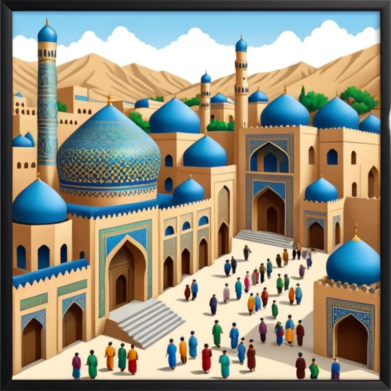 { Самарканд встретил нас восточными базарами, узкими улочками emoji